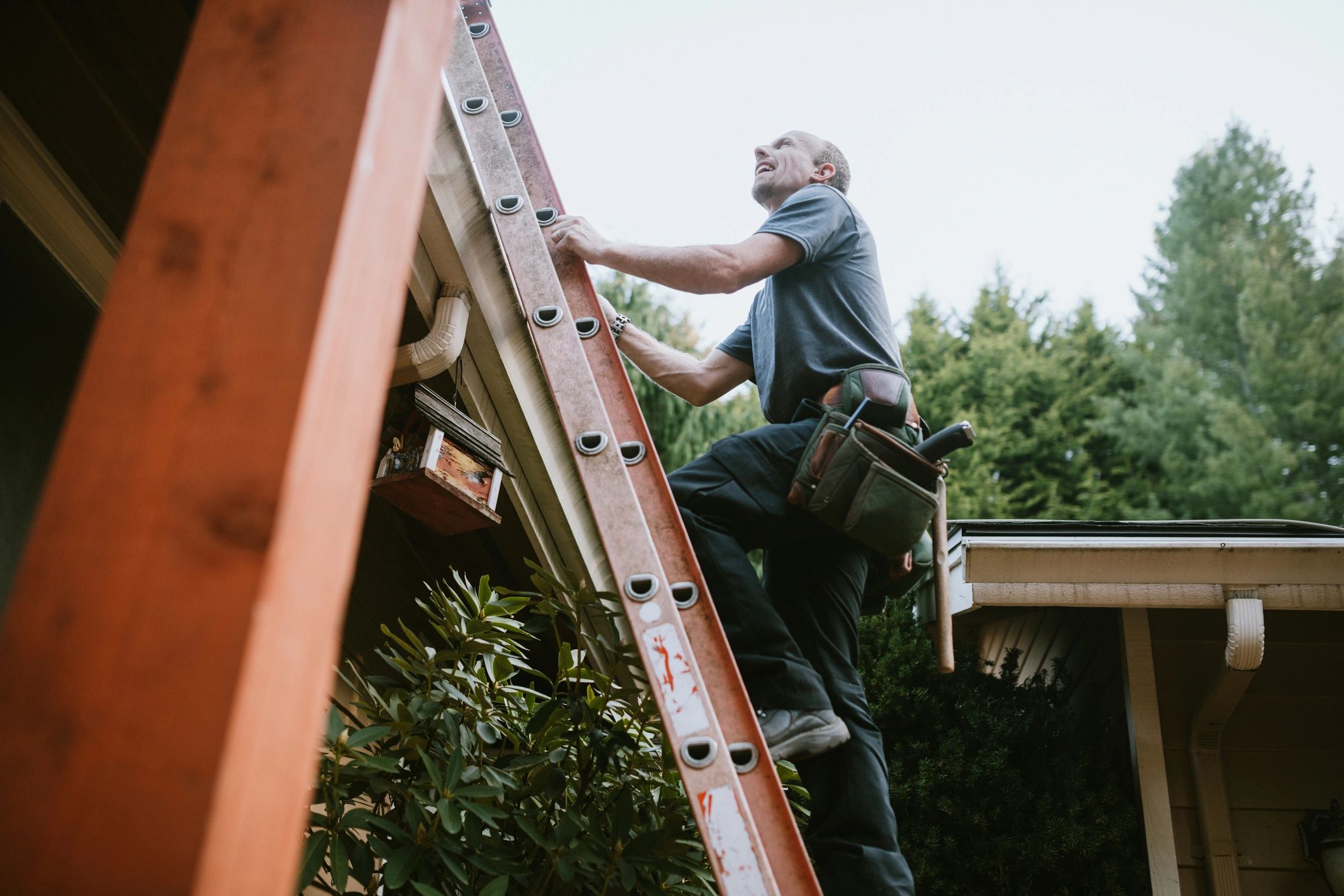 Handyman providing property improvement services
